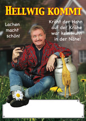 Showeonlage mit Humor für Familienfeste